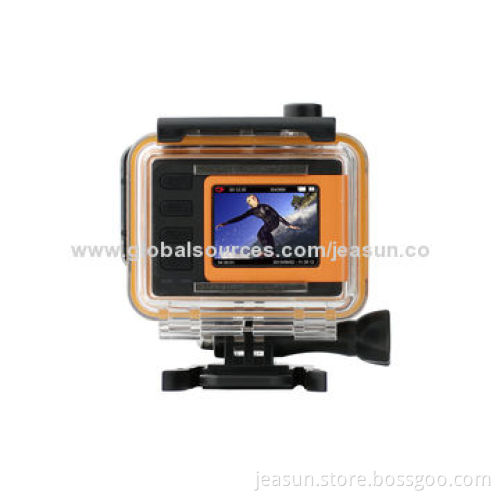 1,080P 14MP Full HD Waterproof Sports Camera, Built-in Wi-Fi, 900mAh Li-ion Battery